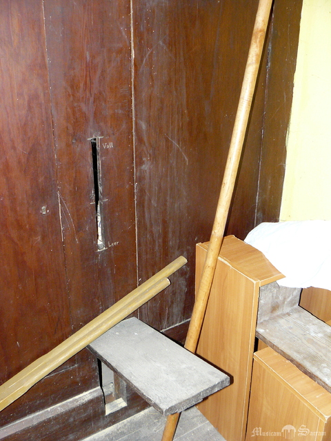 Dźwignia do kalikowania