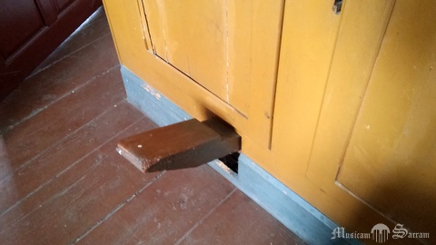 Dźwignia do kalikowania