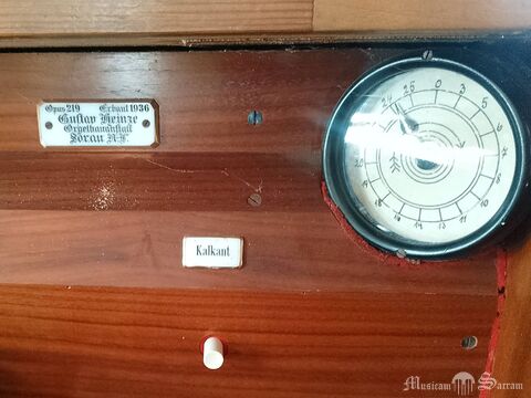 Wskaźnik crescendo i tabliczka budowniczego