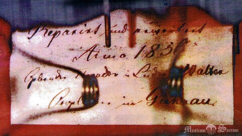 Wklejka braci Walter wewnątrz wiatrownicy