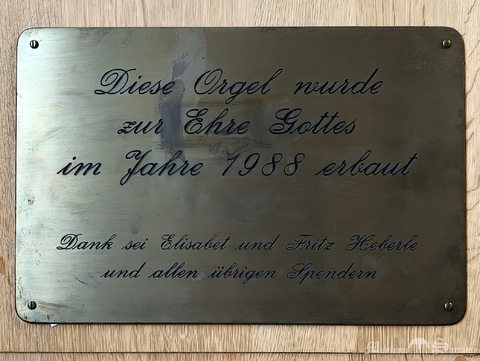 Tabliczka fundacyjna