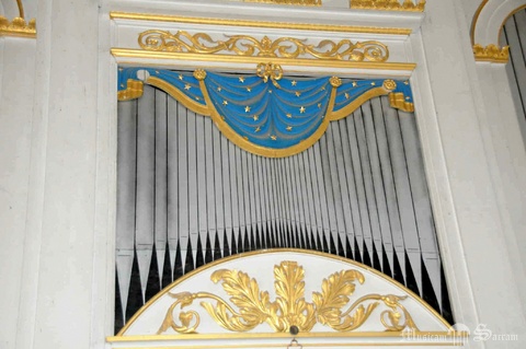 Prospekt sekcji Hauptwerku