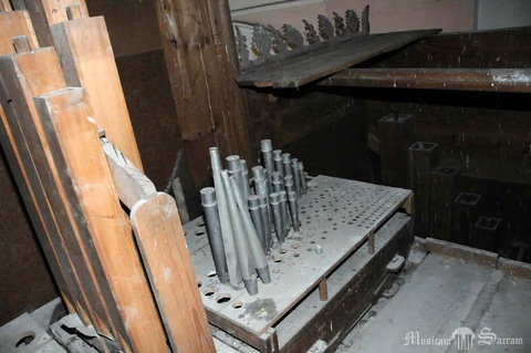 Fragment sekcji Oberwerku