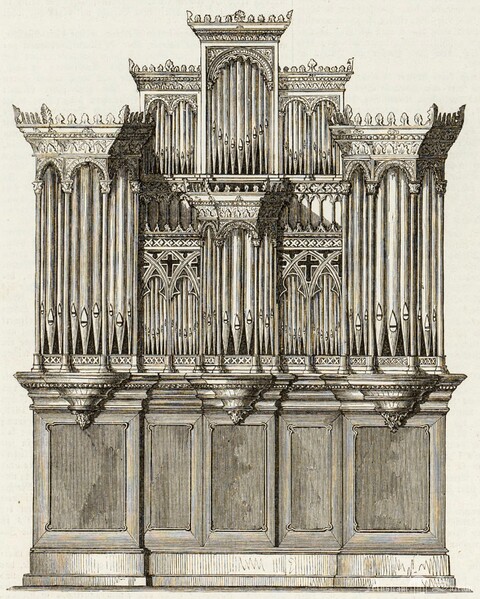 Prospekt poprzednich organów