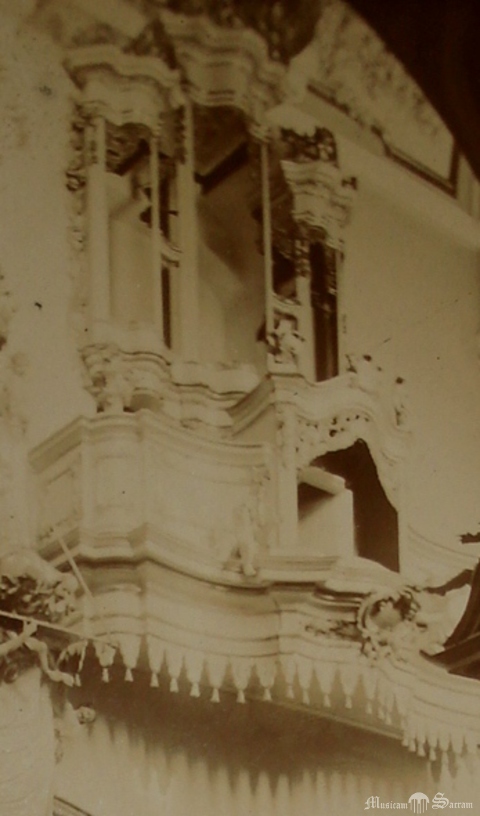 Fotografia archiwalna z ok. 1907 r. (przed budową obecnego instrumentu)